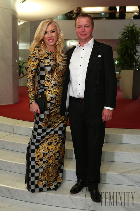 Riaditeľka módnej televízie Fashion TV Gabriela Drobová s partnerom Karolom Rumanom