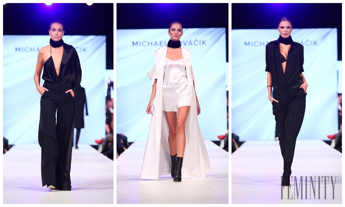 Mladý a talentovaný Michal Kováčik stavil pri tvorbe modelov na čierno-bielu klasiku