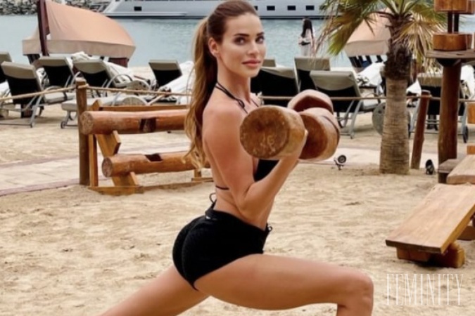Andrea Verešová je v makaní na svojom tele nezastaviteľná: Zdá sa však, že jej doma rastie silná konkurencia