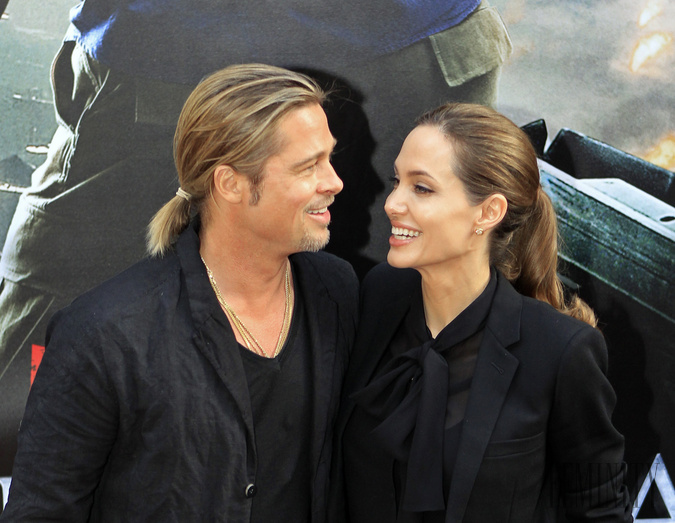 Angelina Jolie a Brad Pitt