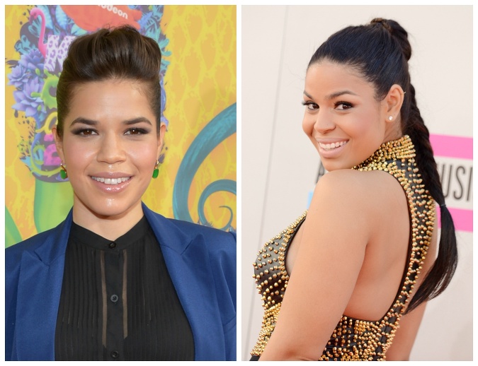 Jordin Sparks sa nápadne ponáša na herečku Americu Ferreru.