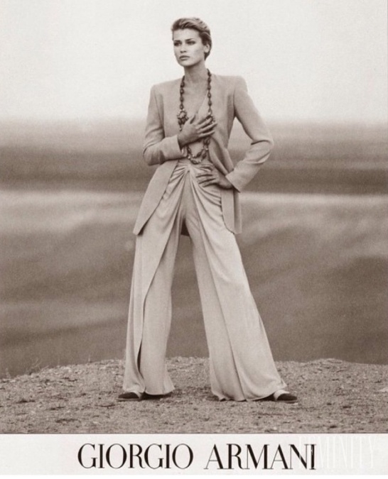 Topmodelka Daniela Peštová pre Giorgio Armani
