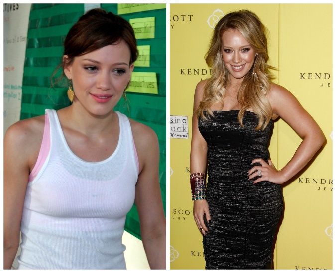 Hillary Duff pred a po plastike