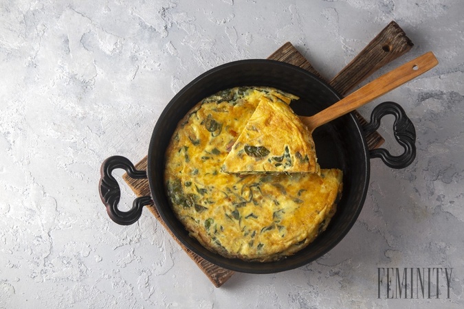 Jedlo plné bielkovín vďaka vajíčkam, známe ako talianska frittata, si môžete dopriať hocikedy počas dňa.
