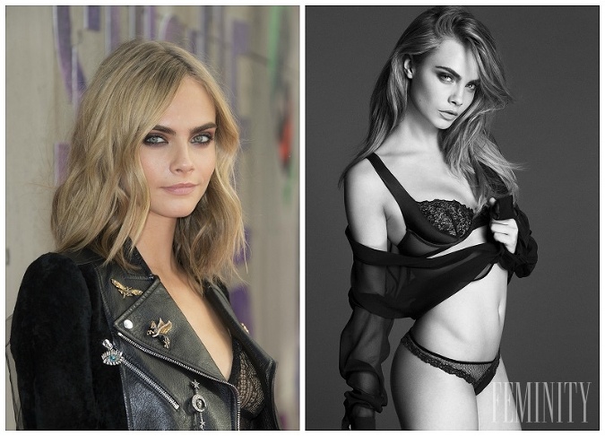 Modelka a herečka Cara Delevingne