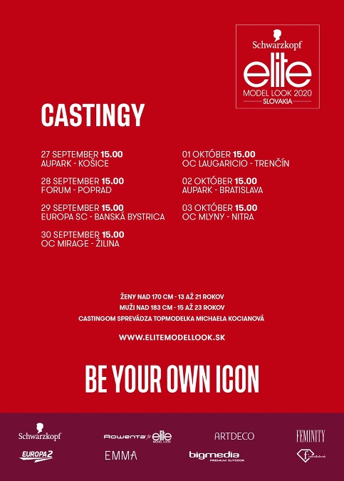 Elite Model look SK casting poster 2020