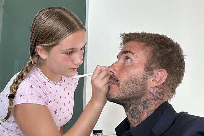 David je veľmi oddaný a trpezlivý otec