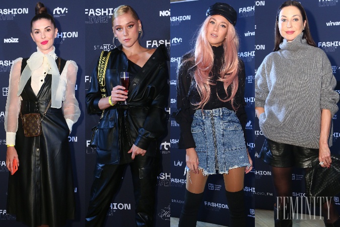 Na módnej akcii Fashion Live! sa ukázalo množstvo známych tvárí