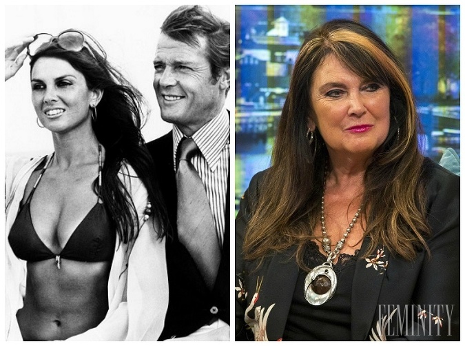 Anglická herečka Caroline Munro si zahrala v časti Agent, ktorý ma miloval v roku 1977