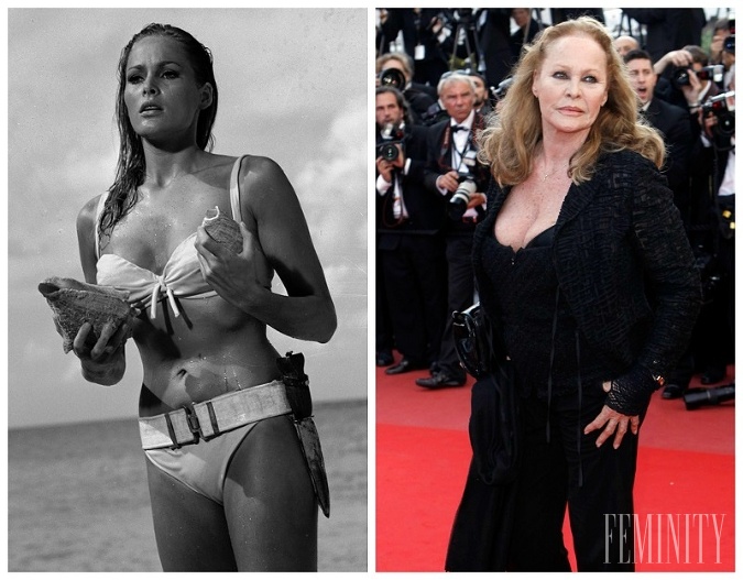 Herečka Ursula Andress si zahrala v prvej snímke Dr. No v roku 1962