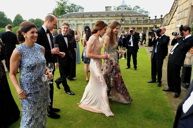 Rose Hanbury v sprievode Kate Middleton