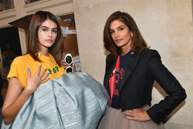Kaia Gerber a Cindy Crawford