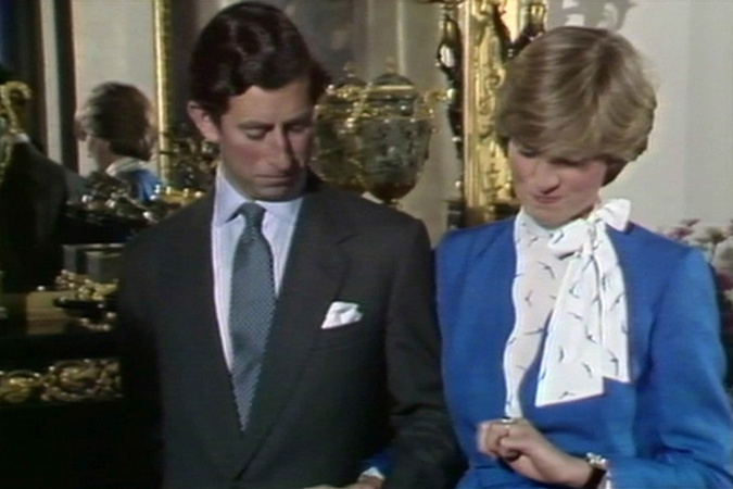 Princezná Diana a princ Charles v roku 1981