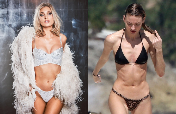 Modelka Elsa Hosk je za svoje úpravy taktiež kritizovaná