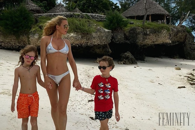 Modelka Simona Krainová má so svojimi synčekmi ukážkový vzťah