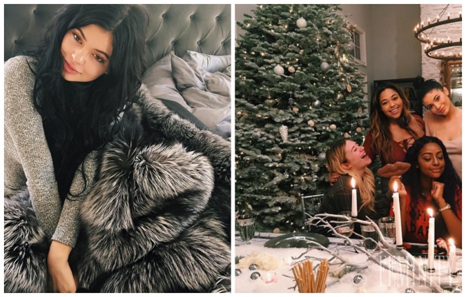 Kylie Jennner je rodinne založená a preto aj stromček musí byť poriadny