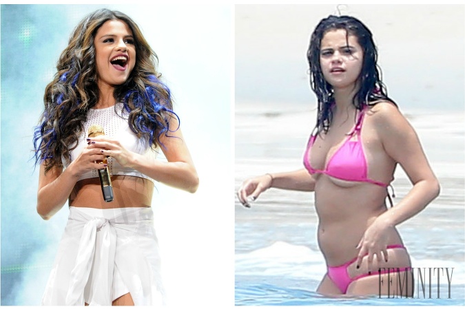 Speváčka Selena Gomez si s postavou ťažkú hlavu pred letom nerobí
