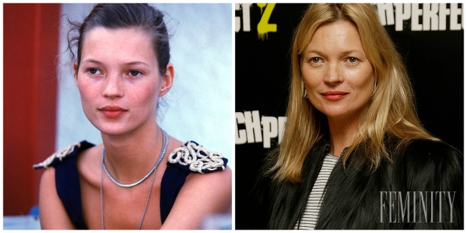 Kate Moss si zachovala mladistvý vzhľad