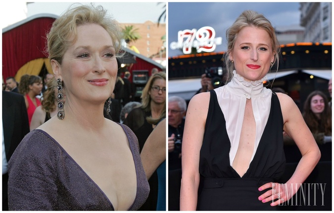 Herečka Meryl Streep a jej dcére Mamie Gummer sú ako cez kopirák