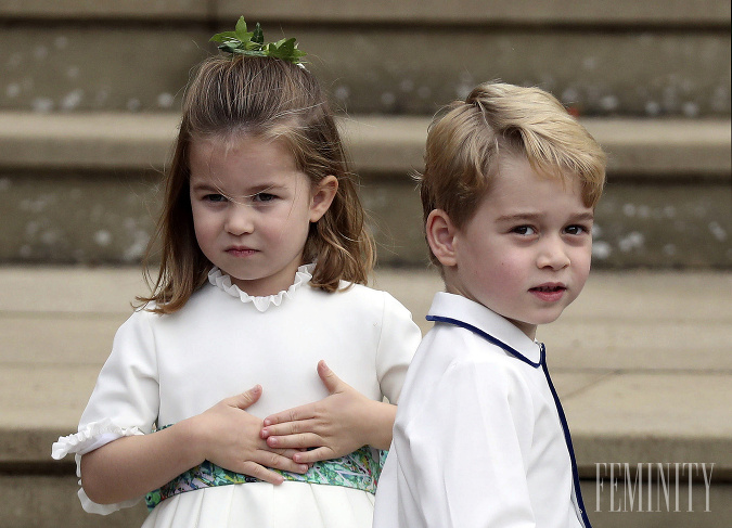 Princ George a princezná Charlotte majú radi zeleninové chody, ktoré im pripravuje ich mama Kate
