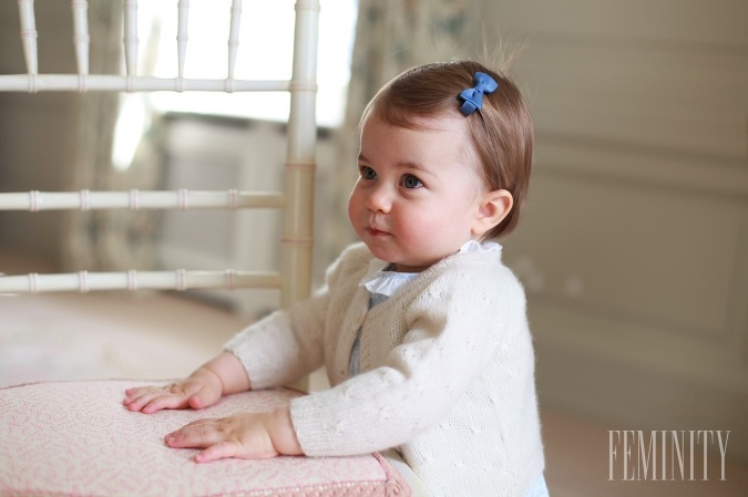 O krásne snímky malej Charlotte sa postarala samotná Kate Middleton