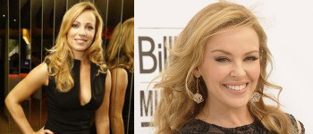 Diana Mórová a Kylie Minogue