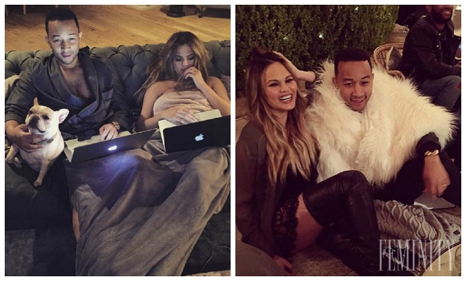 Známa hollywoodska dvojica v zložení modelka a spevák John Legend od začiatku pôsobila ako zohratá dvojka Známa hollywoodska dvojica v zložení modelka a spevák John Legend od začiatku pôsobila ako zohratá dvojka