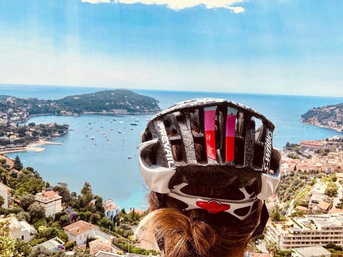Takéto dokonalé výhľady ponúka Katke Monako pri rannom bicyklovaní
