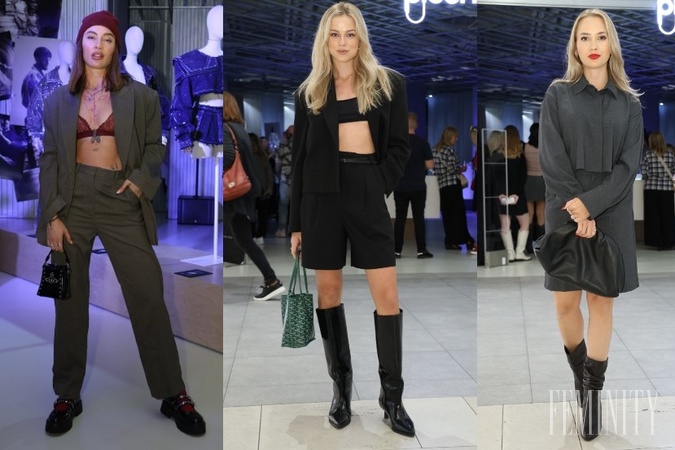 Outfit Check z fashion eventu: Bývalá Miss zaujala odvážnym stylingom s čižmami, chic Barbora Krajčírová a ďalšie