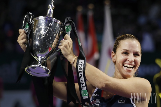 Fantastická Dominika Cibulková ako sa teší z víťazstva