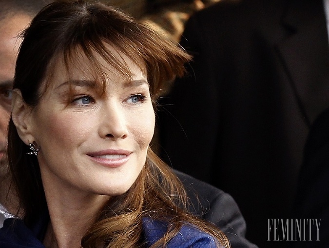 Taliansko francúzska speváčka Carla Bruni 