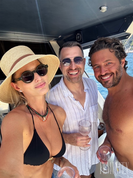 Michaela na dovolenke na Capri so snúbencom a najlepším kamarátom