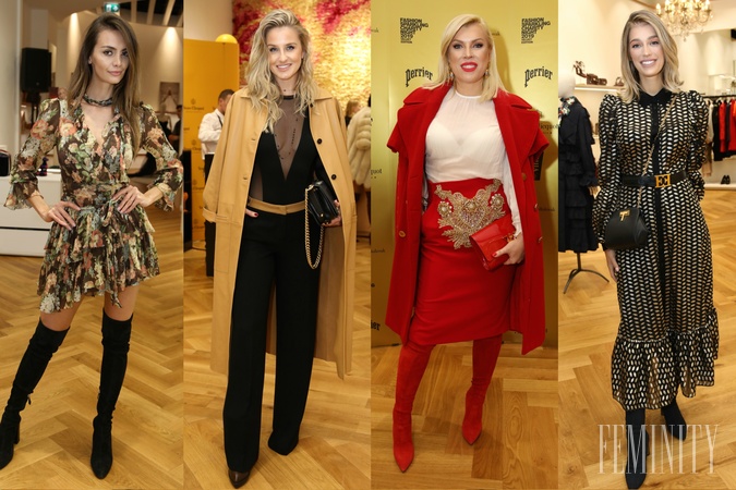 Šaty česko-slovenských návrhárov z kolekcie Velvet sú vystavené v Alize Fashion House