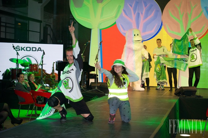 Nechýbali ani zaujímavé choreografie, ktoré celú prehliadku oživili