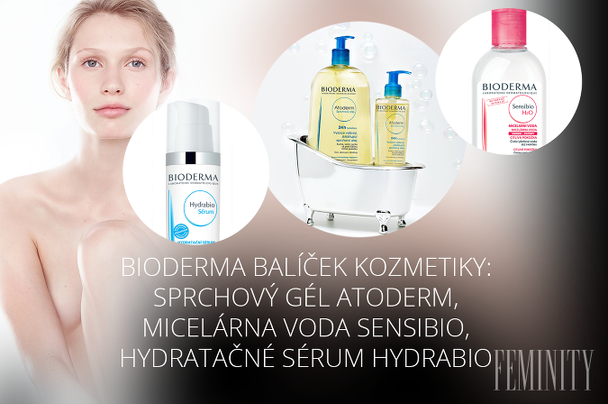 Ilustračné foto: Bioderma balíček kozmetiky