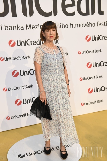 Manželka prezidenta festivalu Jiřího Bartošku, archeologička a historička Andrea Bartošková