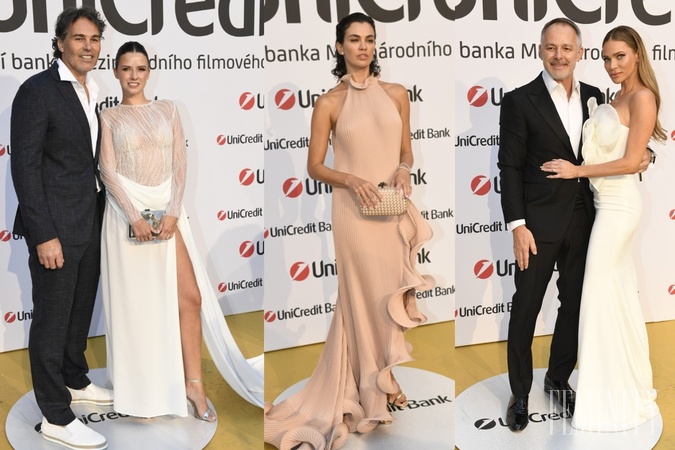 Večierok v Karlových Varoch: Jaromír Jágr s priateľkou, Andrea Verešová s manželom či elegantná Maria Dušička