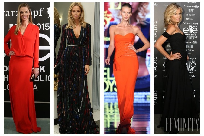 Róby z finále Schwarzkopf Elite Model Look 2015: Prítomné dámy svojím pôvabom vyrážali dych