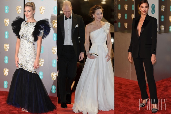 Prestížne udeľovanie cien BATFA (British Academy od Film and Televisions Awards) sa nezaobišlo bez pôvabných dám v róbach od zvučných mien