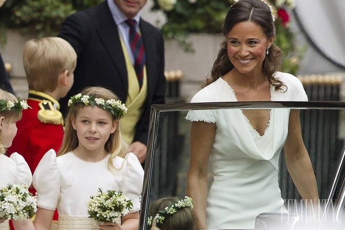Pippa na svadbe sestry Kate