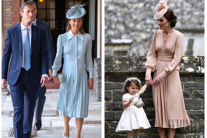 Pippa MIddleton si volí rovnako dokonalé outfity ako vojvodkyňa z Cambridgeu Kate Middleton
