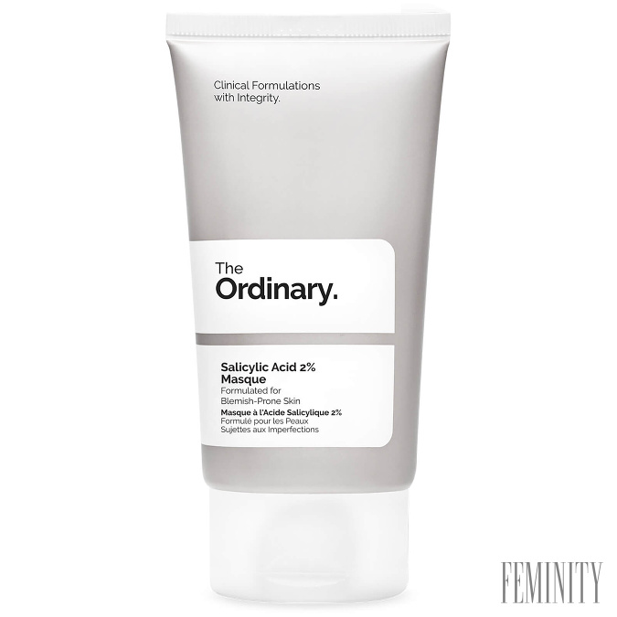 The Ordinary Salicylic Acid 2% Mask je zameraná na nerovnomernosti textúry pleti.