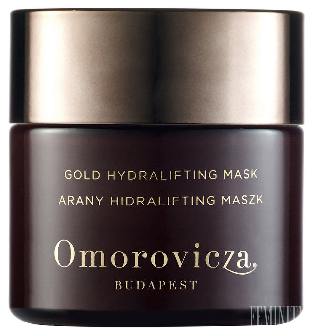 Omorovicza Gold Hydralifting Mask - s hodvábnou textúrou, ktorá je má tiež efekt okamžitého liftingu a intenzívnej hydratácie. 