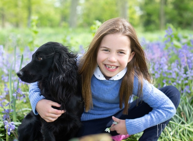 Malá Charlotte v mnohom pripomína kráľovnú Alžbetu