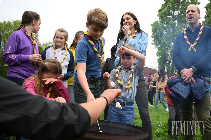  Vďaka výchove Williama a Kate vyrastajú George, Charlotte a Louis v láskyplnom prostredí