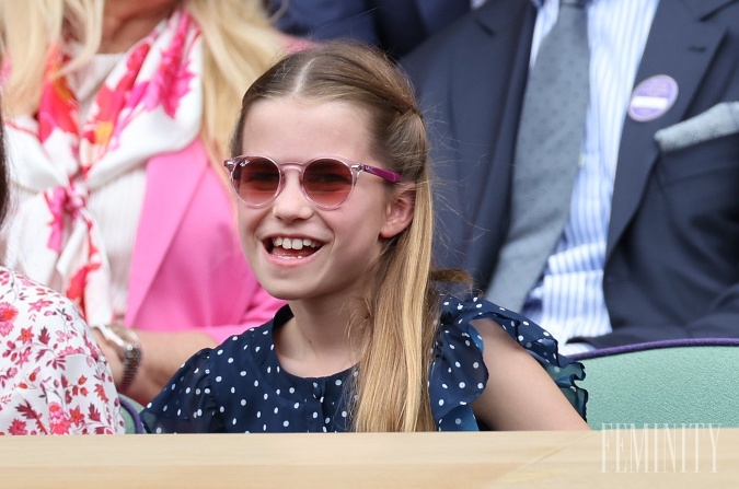 Charlotte od útleho veku ukazuje, že má prirodzený šarm a sebavedomie