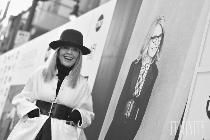 Diane Keaton dokazuje, že aj v 77 rokoch môžete byť módnou ikonou