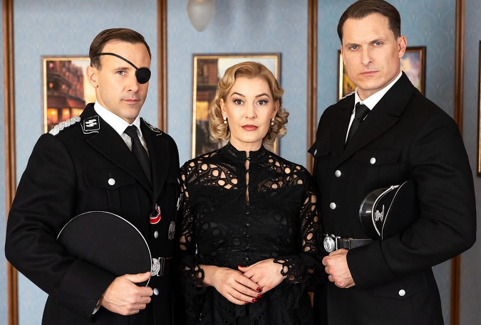 Seriálová Helga z Dunaja, herečka Jana Majeská