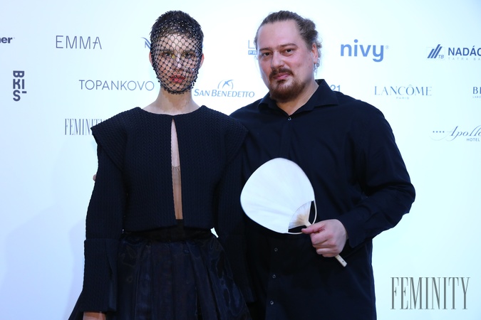 Emma s návrhárom Borisom Hanečkom