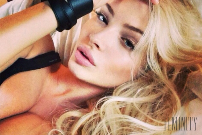 Najobľúbenejšia ruská modelka na internete Alena Shishkova